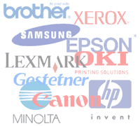 HP, Canon, Epson, Samsung, Xerox, Sharp